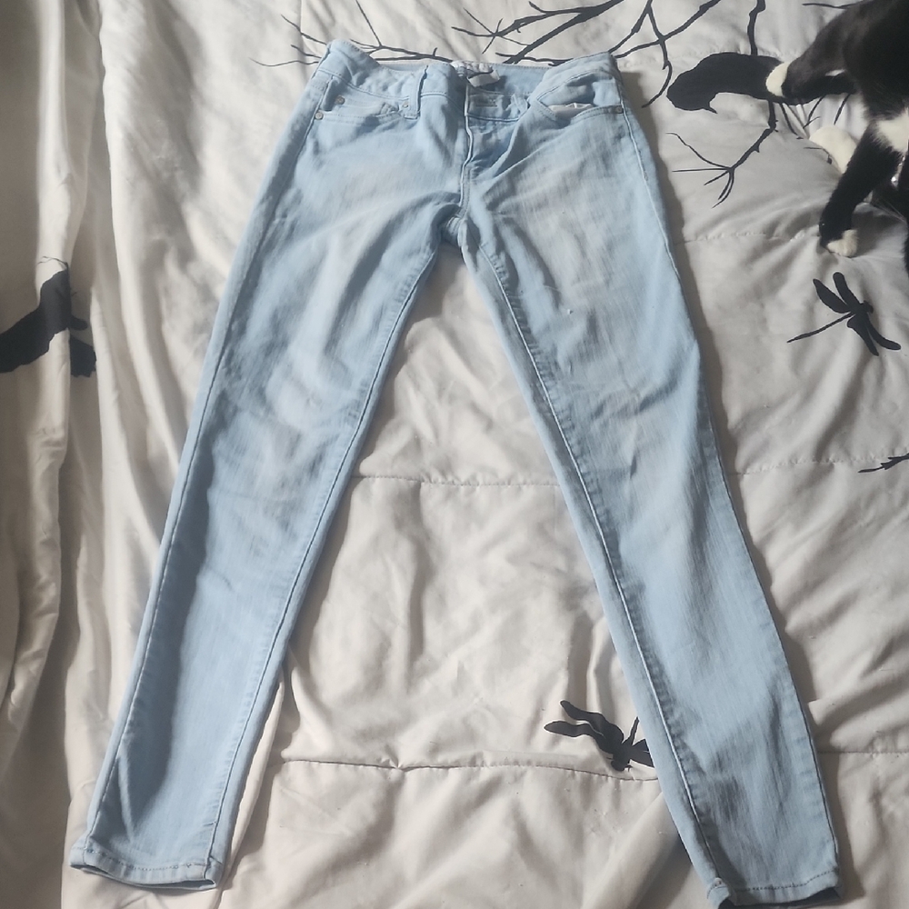 Celebrity Pink Blue Skinny Jeans